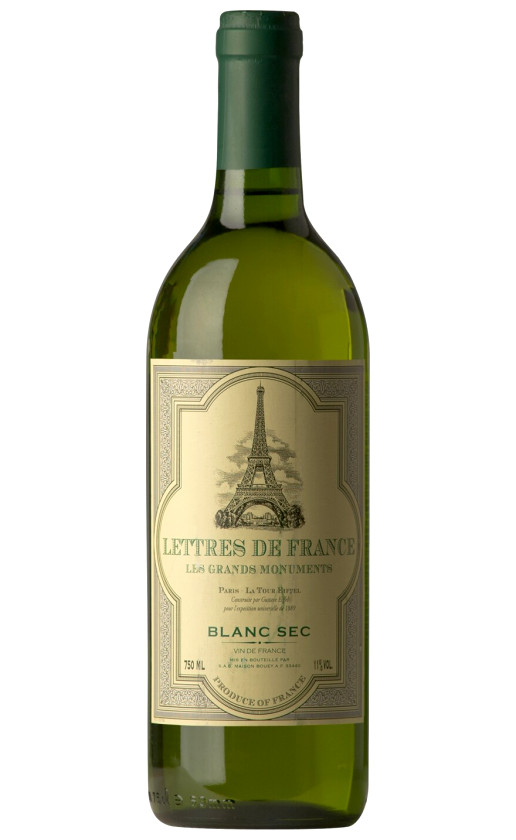 Maison Bouey Lettres de France Blanc Sec