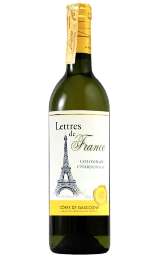 Maison Bouey Lettres de France Colombard-Chardonnay Cotes de Gascogne