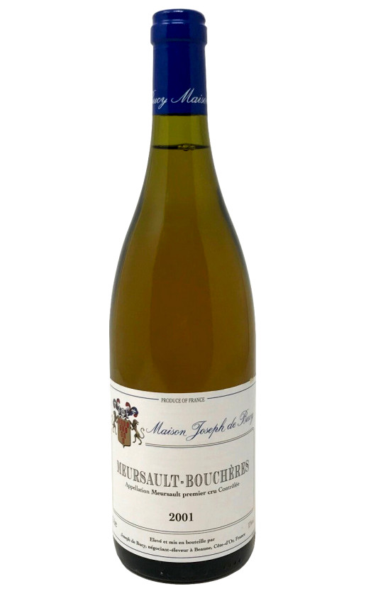 Maison Joseph de Bucy Meursault-Boucheres Premier Cru 2001