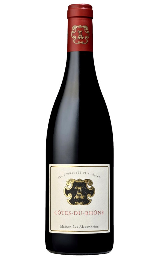 Maison Les Alexandrins Les Terrasses de l'Eridan Cotes du Rhone Rouge