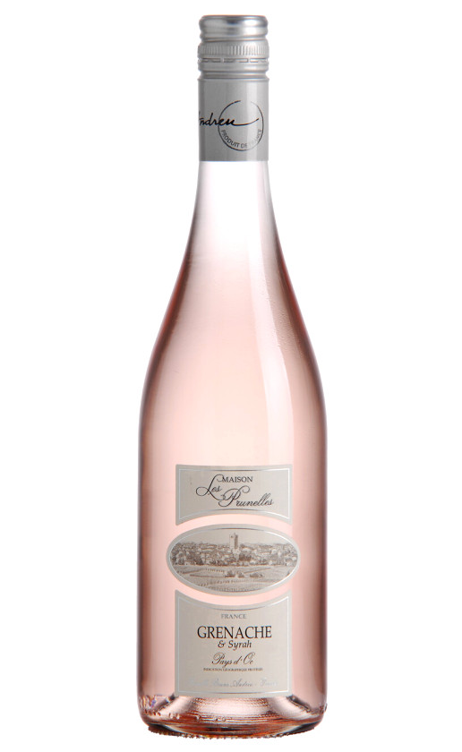 Maison les Prunelles Grenache Syrah Pay's d'Oc