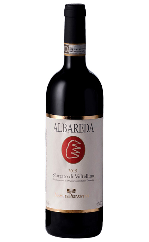 Mamete Prevostini Albareda Sforzato di Valtellina 2015