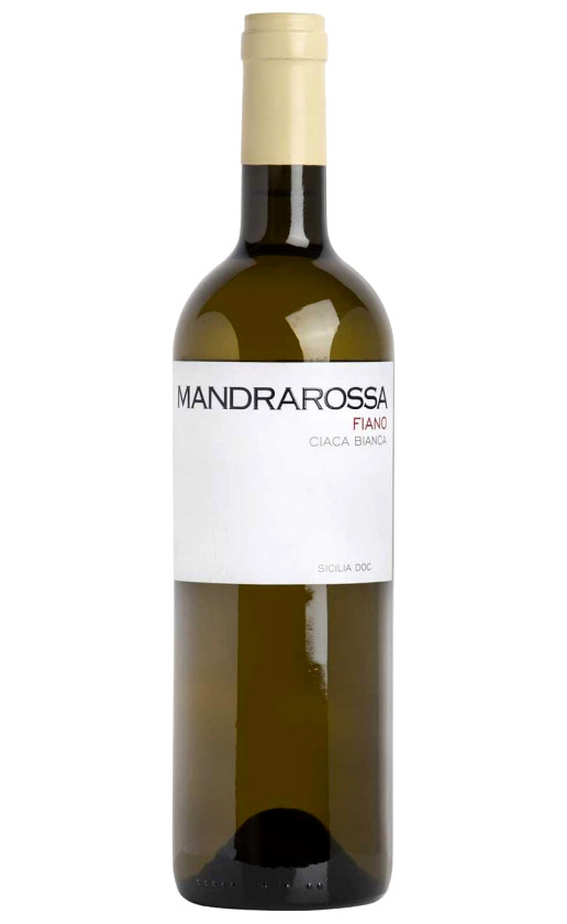 Mandrarossa Ciaca Bianca Fiano Sicilia 2017