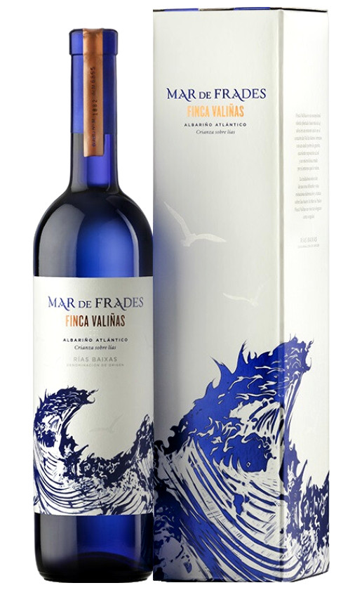 Mar de Frades Finca Valinas Albarino Atlantico Crianza Sobre Lias Rias Baixas 2016 gift box