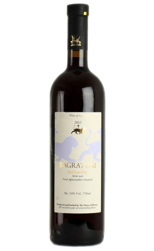 Maran Bagratuni Red Semy-Dry 2013