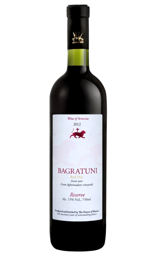 Maran Bagratuni Reserve Red 2012