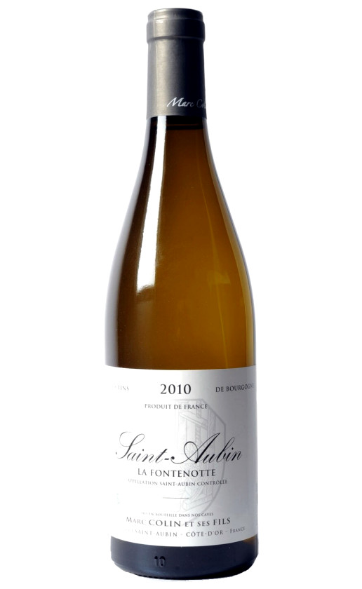 Marc Colin et Fils Saint-Aubin La Fontenotte 2010