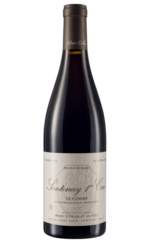 Marc Colin Santenay 1-er Cru La Comme 2010