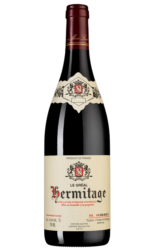 Marc Sorrel Le Greal Hermitage 2018