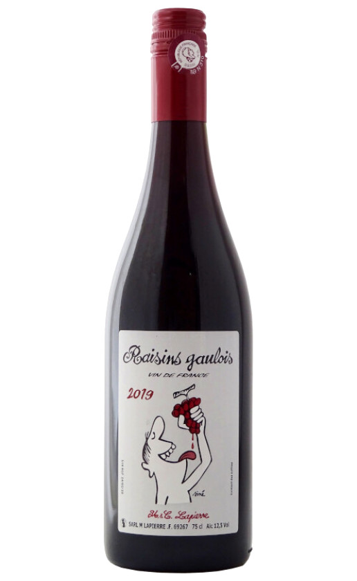 Marcel Lapierre Raisins Gaulois 2019