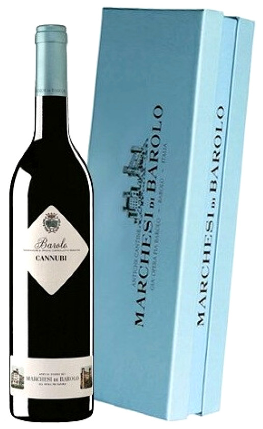 Marchesi di Barolo Cannubi Barolo 2014 gift box