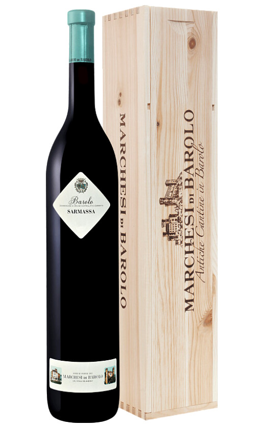 Marchesi di Barolo Sarmassa Barolo 2014 wooden box