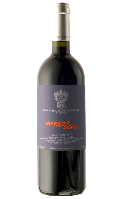 Marchesi di Gresy Merlot da Solo Monferrato 2005