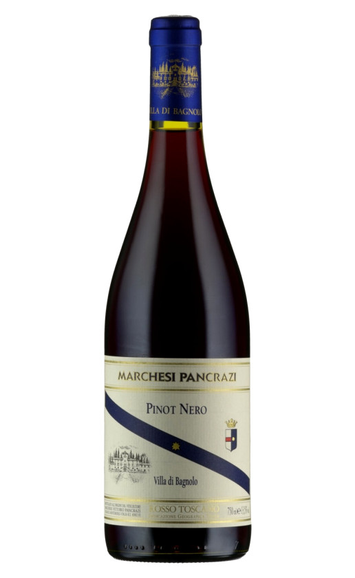 Marchesi Pancrazi Pinot Nero Villa di Bagnolo Rosso Toscana 2010
