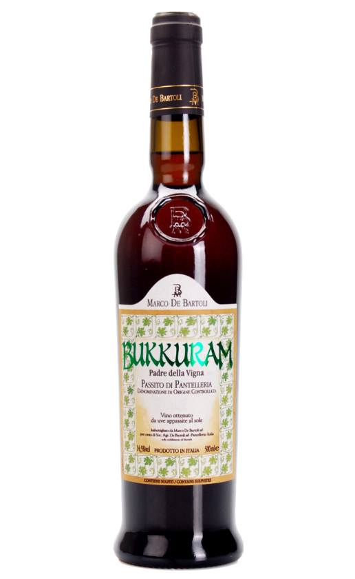 Marco De Bartoli Bukkuram Passito di Pantelleria 2007 2