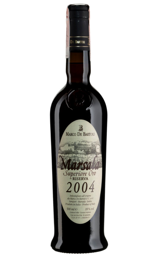 Marco De Bartoli Marsala Superiore Oro Riserva 2004