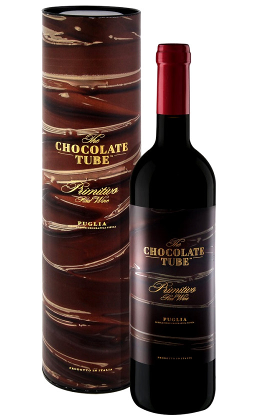 Mare Magnum The Chocolate Tube Primitivo Puglia in tube