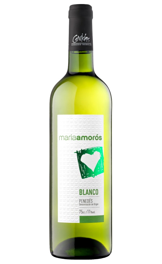 Maria Amoros Blanco Seco Penedes 2015