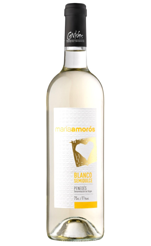 Maria Amoros Blanco Semidulce Penedes 2014
