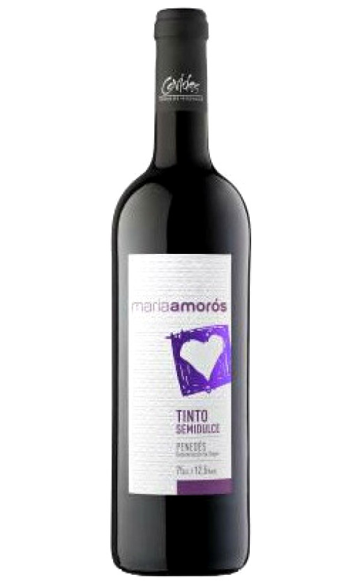 Maria Amoros Tinto Semidulce Penedes 2014