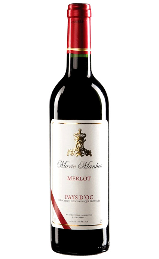 Marie Manhes Merlot Pays d'Oc
