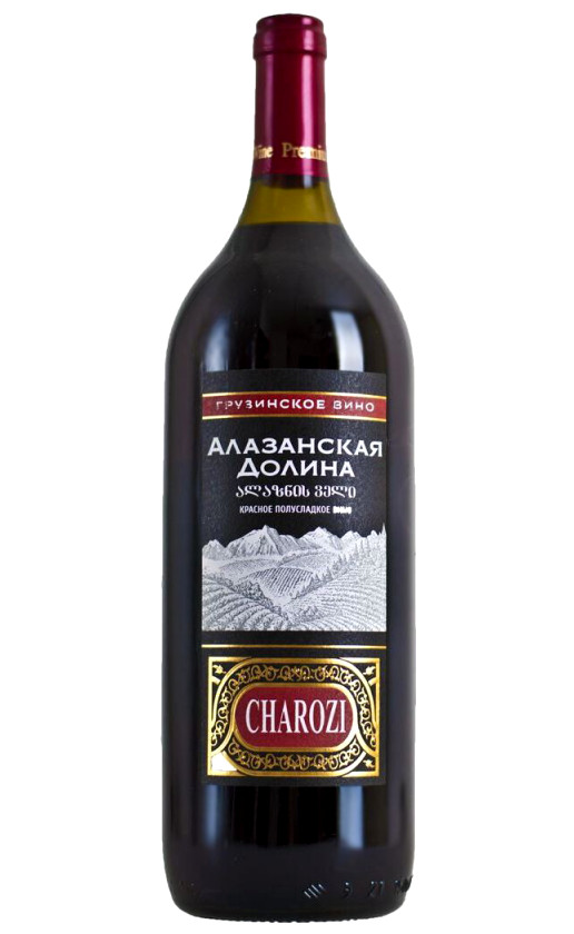 Marniskari Charozi Alazani Valley Red Semi-Sweet
