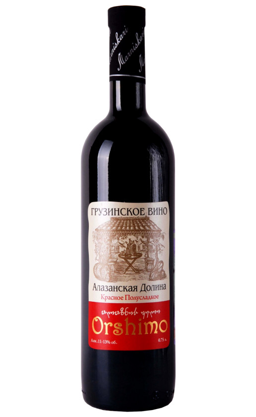 Marniskari Orshimo Alazani Valley Red