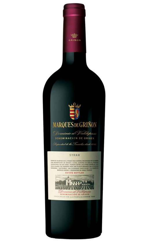 Marques de Grinon Syrah 2016
