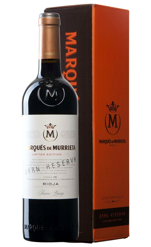 Marques de Murrieta Gran Reserva 2012 gift box