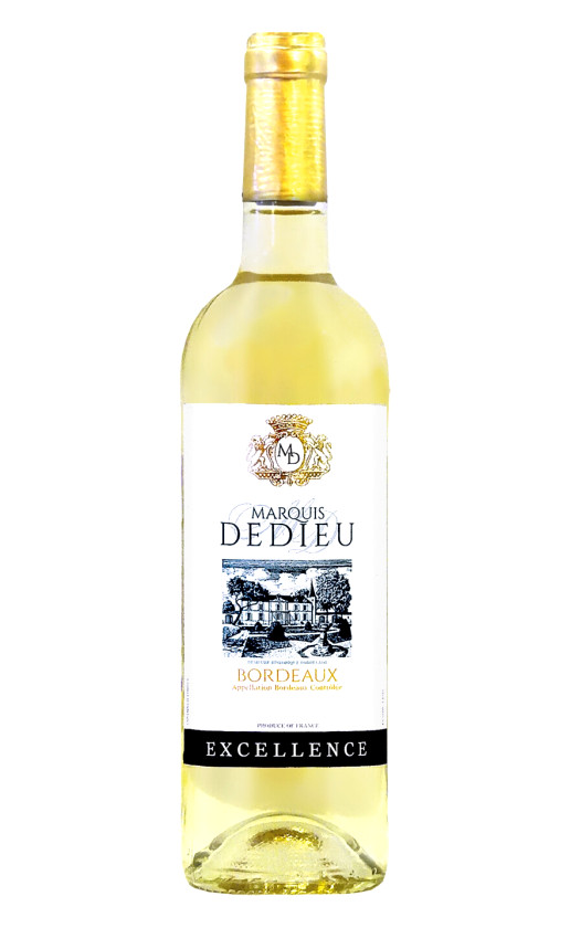 Marquis Dedieu Blanc Moelleux Bordeaux 2016