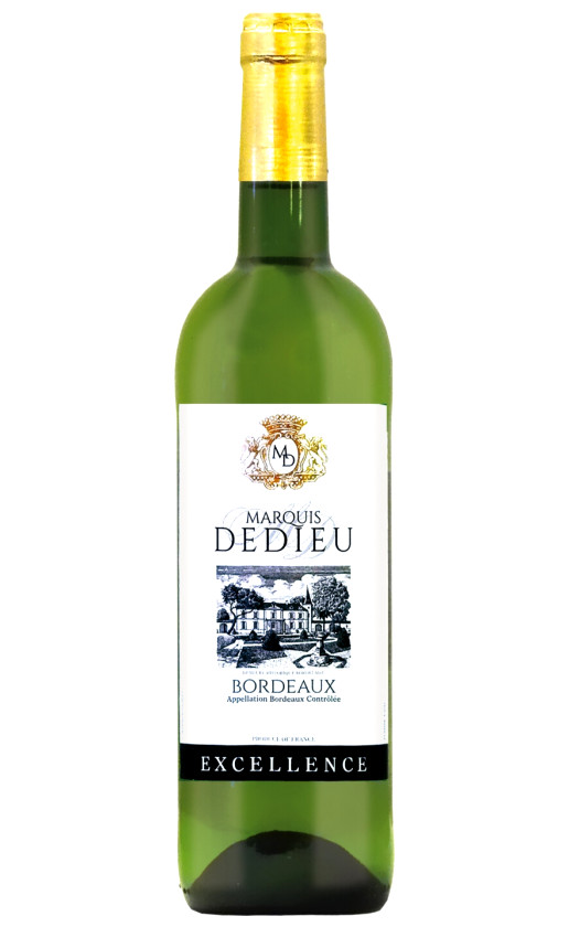 Marquis Dedieu Blanc Sec Bordeaux 2017
