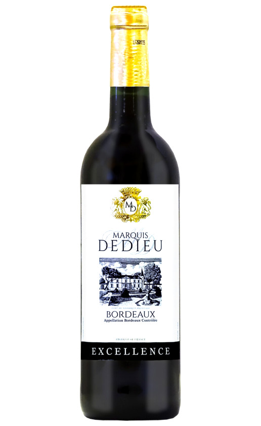 Marquis Dedieu Rouge Sec Bordeaux 2016