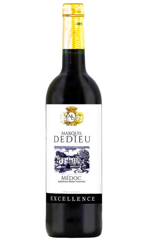 Marquis Dedieu Rouge Sec Medoc 2016