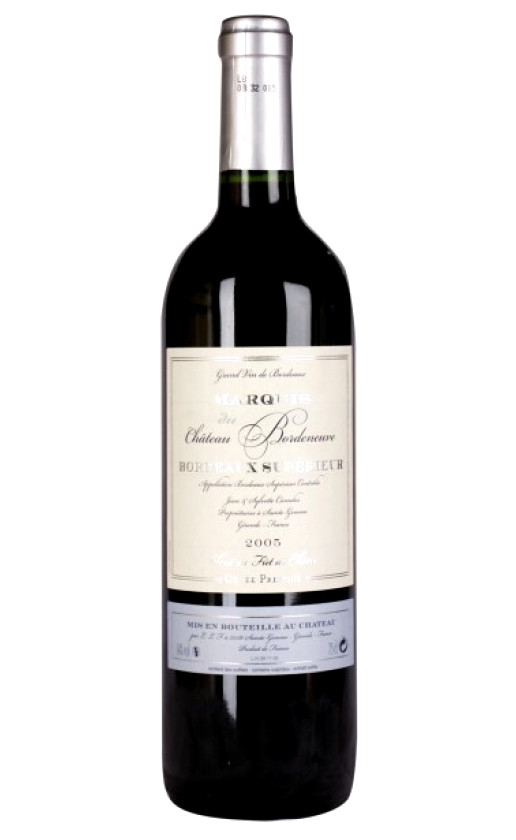 Marquis du Chateau Bordeneuve 2005