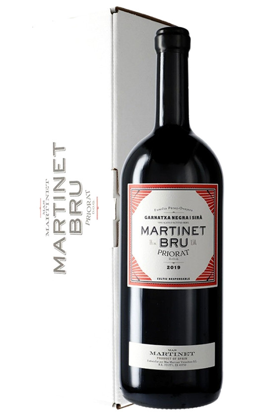 Martinet Bru Priorat 2019 gift box
