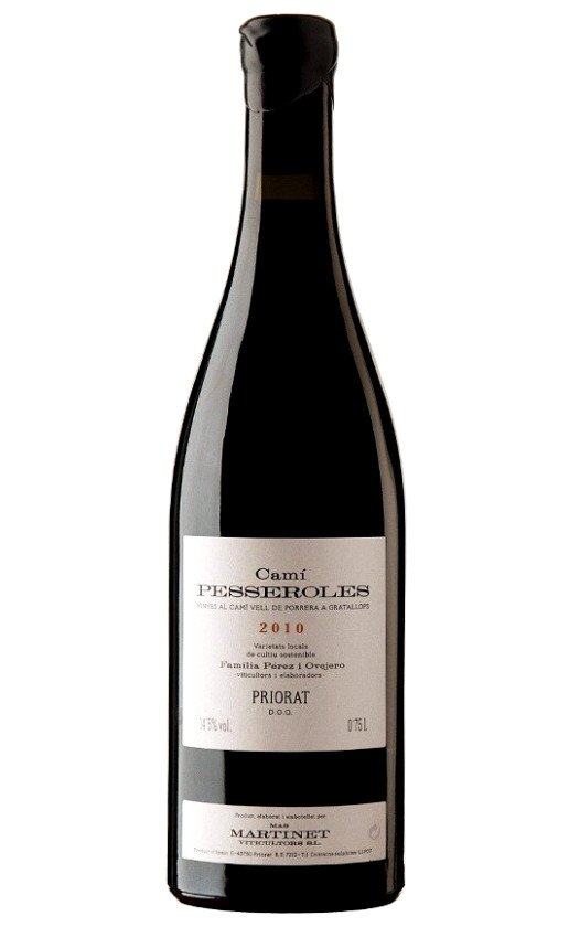 Mas Martinet Cami Pesseroles Priorat 2010