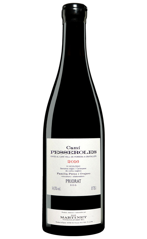Mas Martinet Cami Pesseroles Priorat 2016