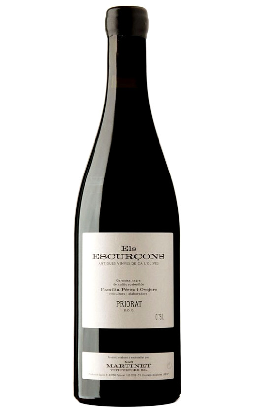 Mas Martinet Els Escurcons Priorat 2016