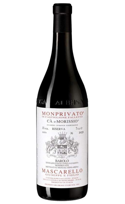 Mascarello Barolo Riserva Monprivato Ca d'Morissio 2012
