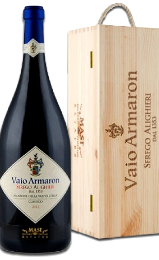 Masi Serego Alighieri Vaio Armaron 2012 wooden box