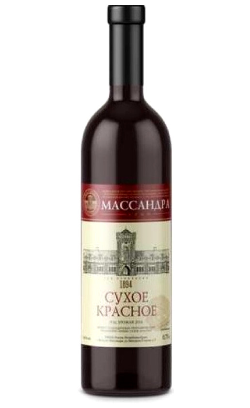Массандра Сухое красное