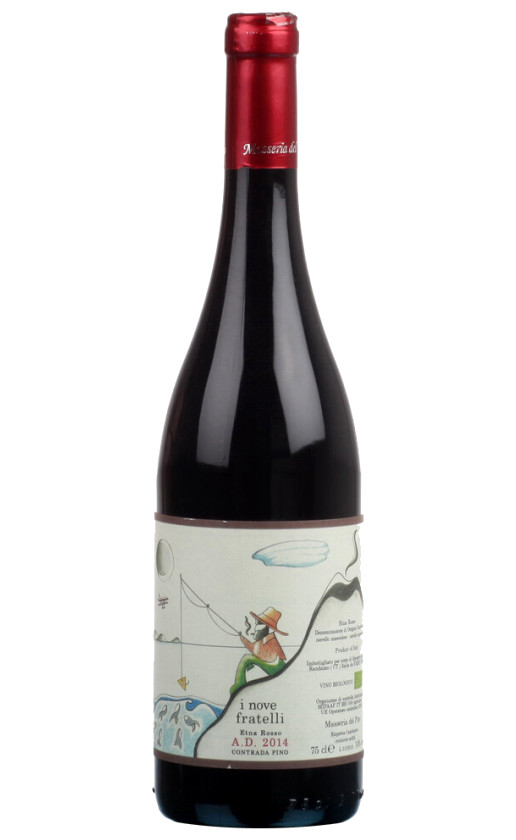 Masseria del Pino I Nove Fratelli Etna Rosso 2014
