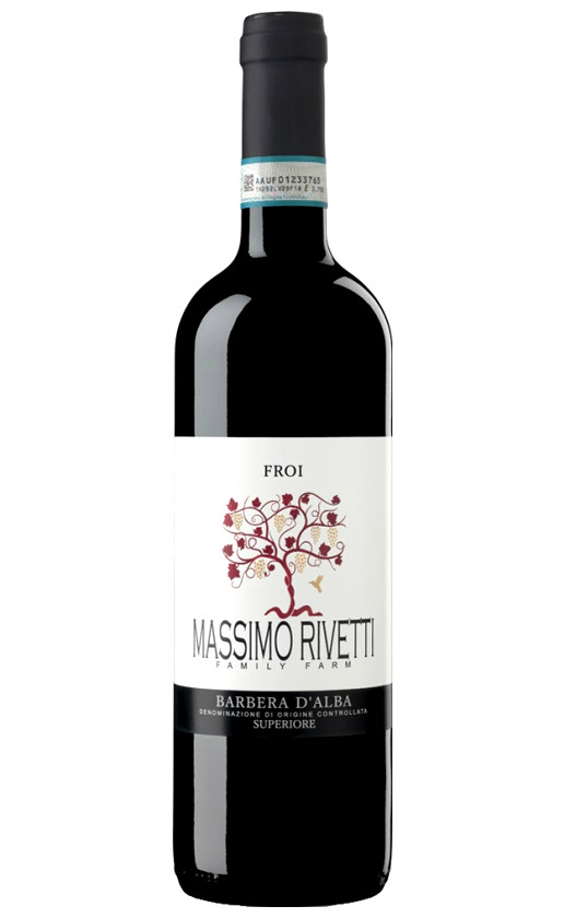 Massimo Rivetti Froi Barbera d'Alba Superiore 2016