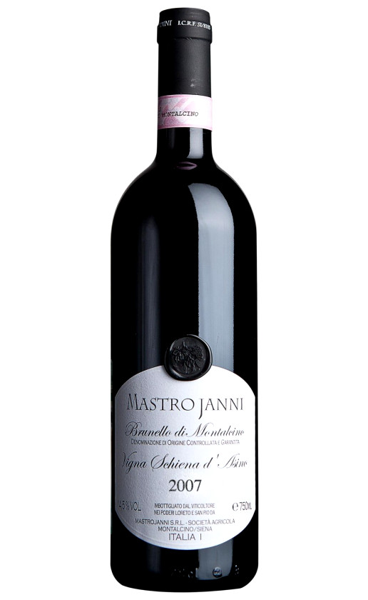 Mastrojanni Vigna Schiena d'Asino Brunello di Montalcino 2007