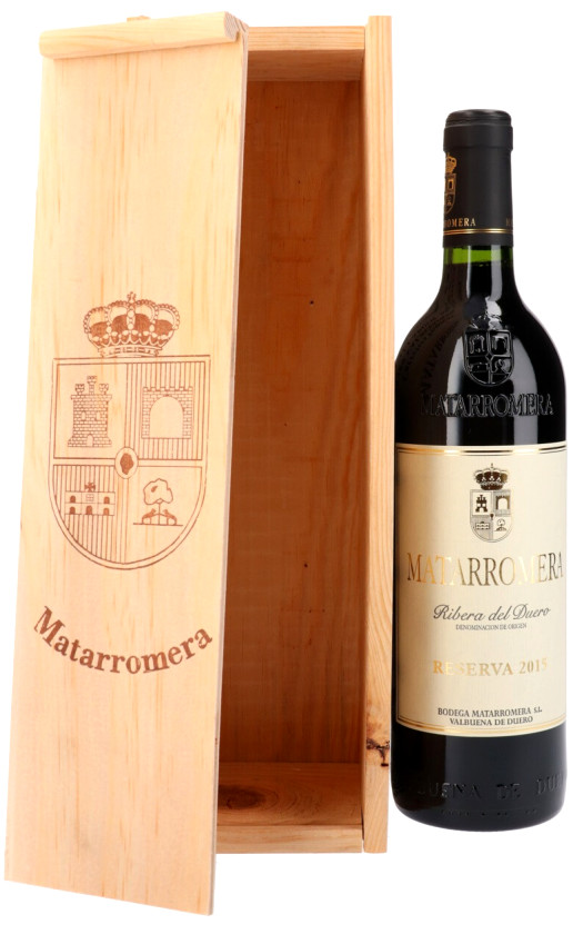 Matarromera Reserva Ribera del Duero 2016 wooden box