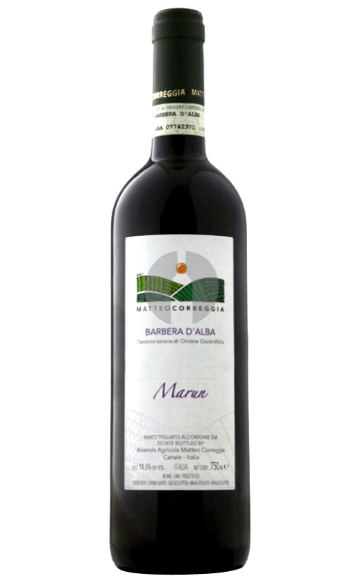 Matteo Correggia Marun Barbera d'Alba 2006