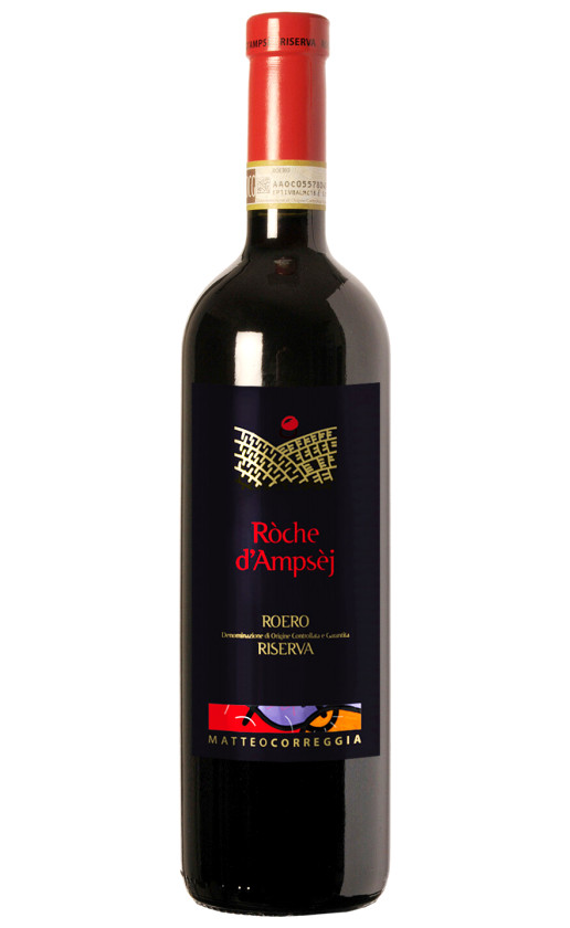 Matteo Correggia Roche d'Ampsej Riserva Roero 2012