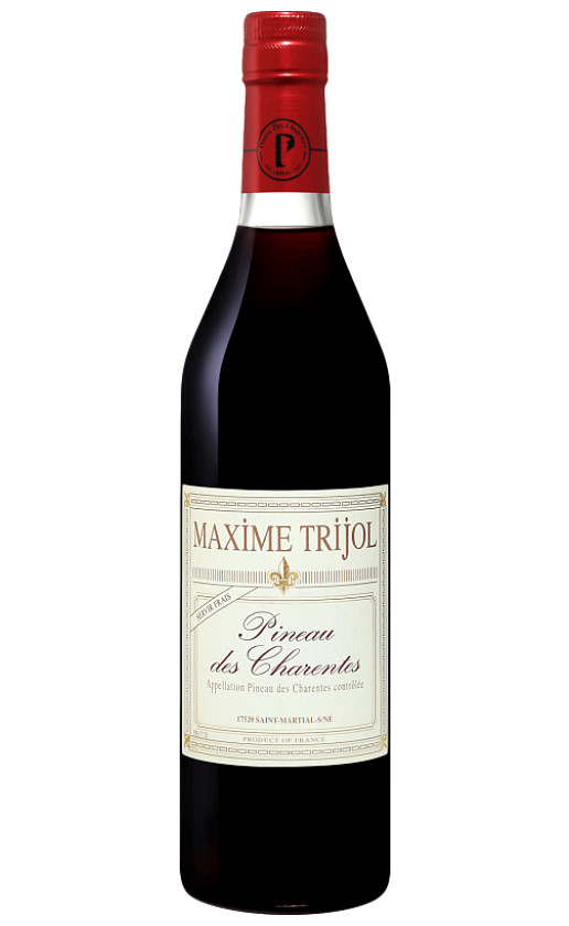 Maxime Trijol Pineau des Charentes Rouge
