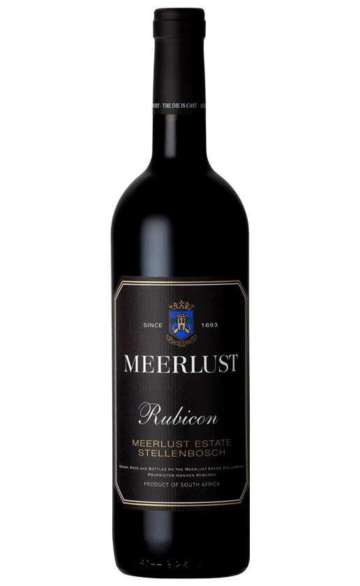 Meerlust Rubicon Stellenbosch WO 2016