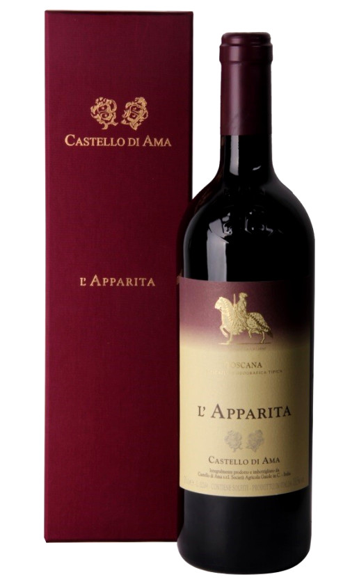 Merlot l'Apparita 2015 gift box